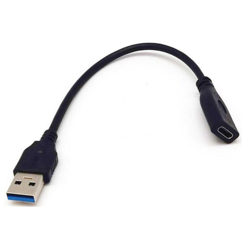 Adaptors | 0332 20 cm USB C To USB Converter Black Adaptors Adaptors