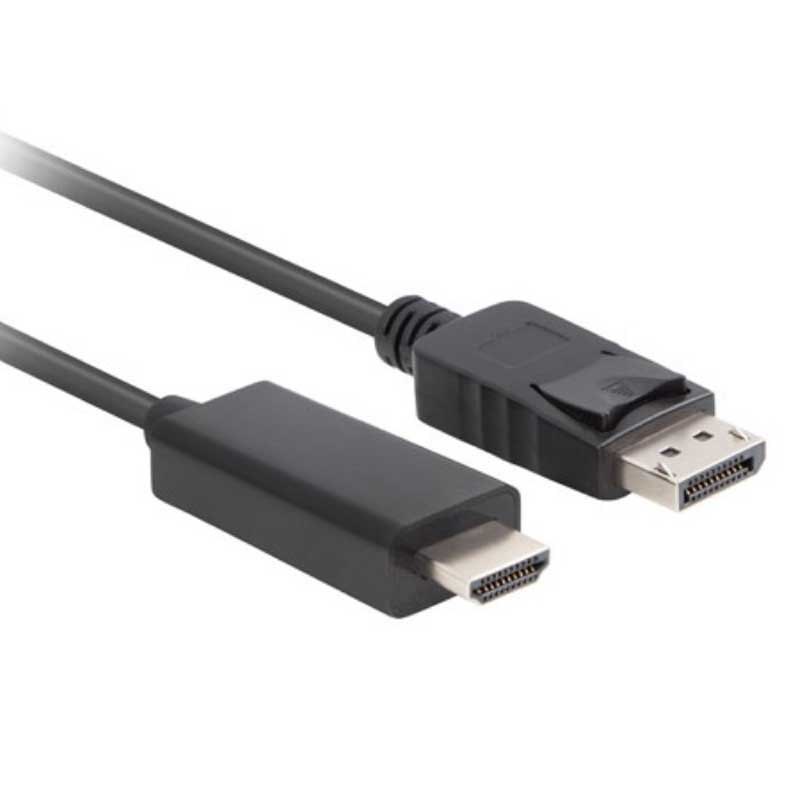 Adaptors | 1 m HDMI To DisplayPort Converter Black Adaptors Adaptors