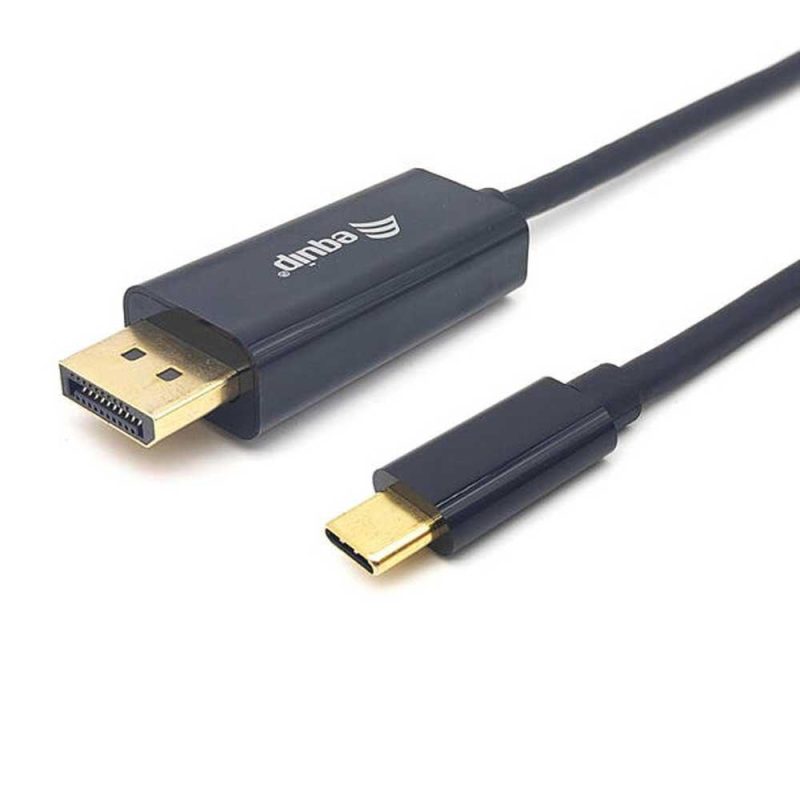 Adaptors | 133426 USB-C To DisplayPort Adapter 1 m Black Adaptors Adaptors