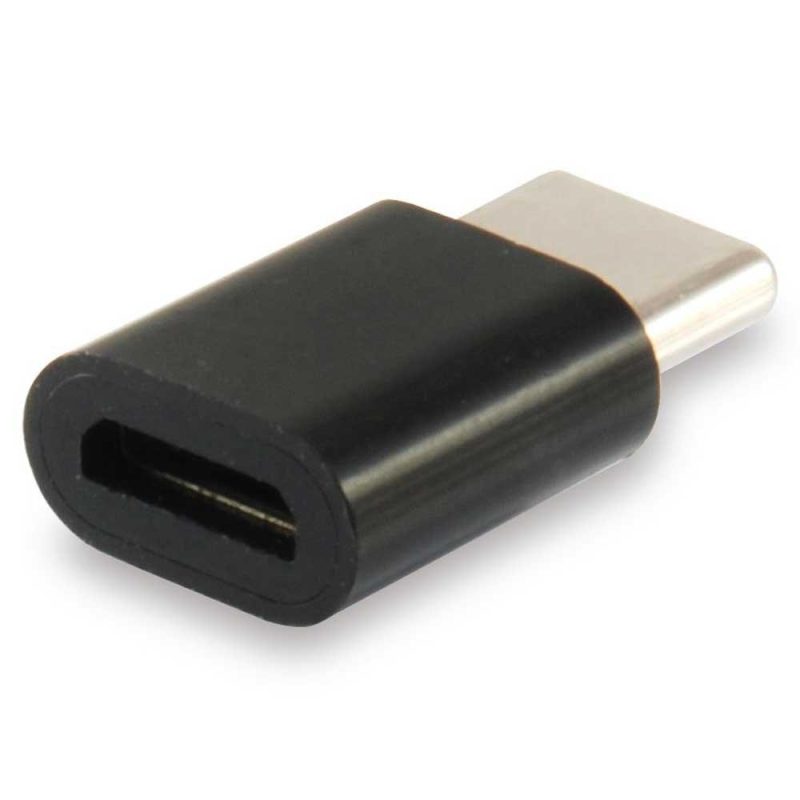 Adaptors | 133472 USB-C To Micro USB M/F Adapter Black Adaptors Adaptors