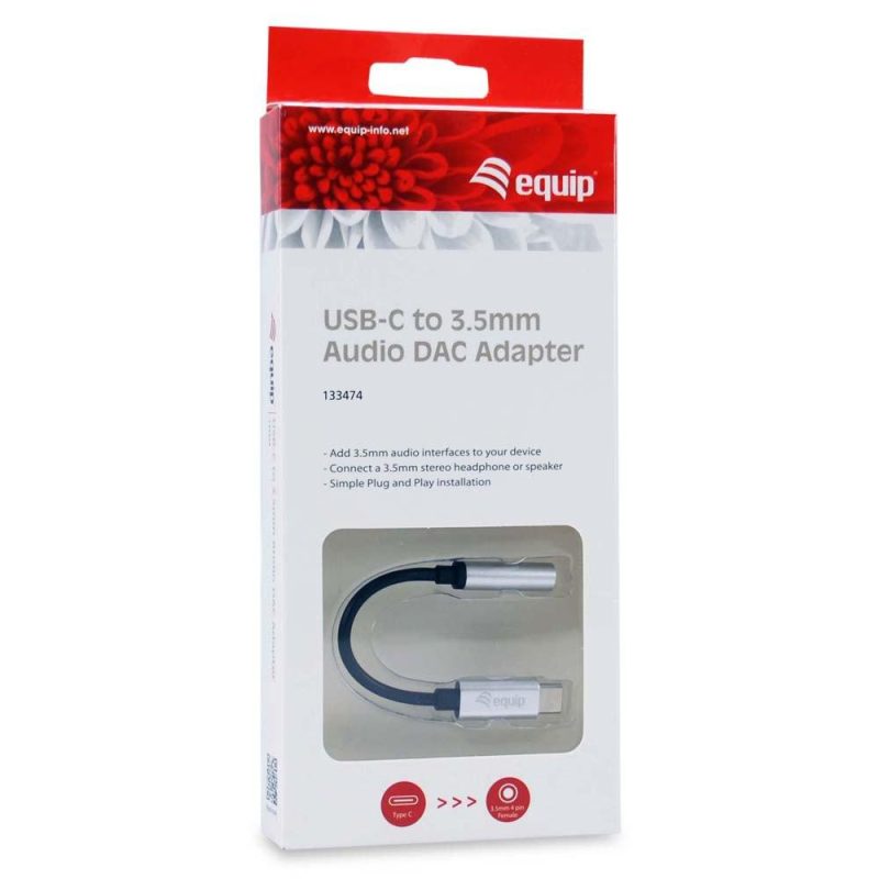 Adaptors | 133474 USB-C To Jack 3.5 mm M/F Adapter Adaptors Adaptors