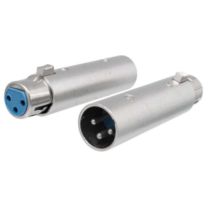 Adaptors | 1604 M/F Speakon Adapter Silver Adaptors Adaptors