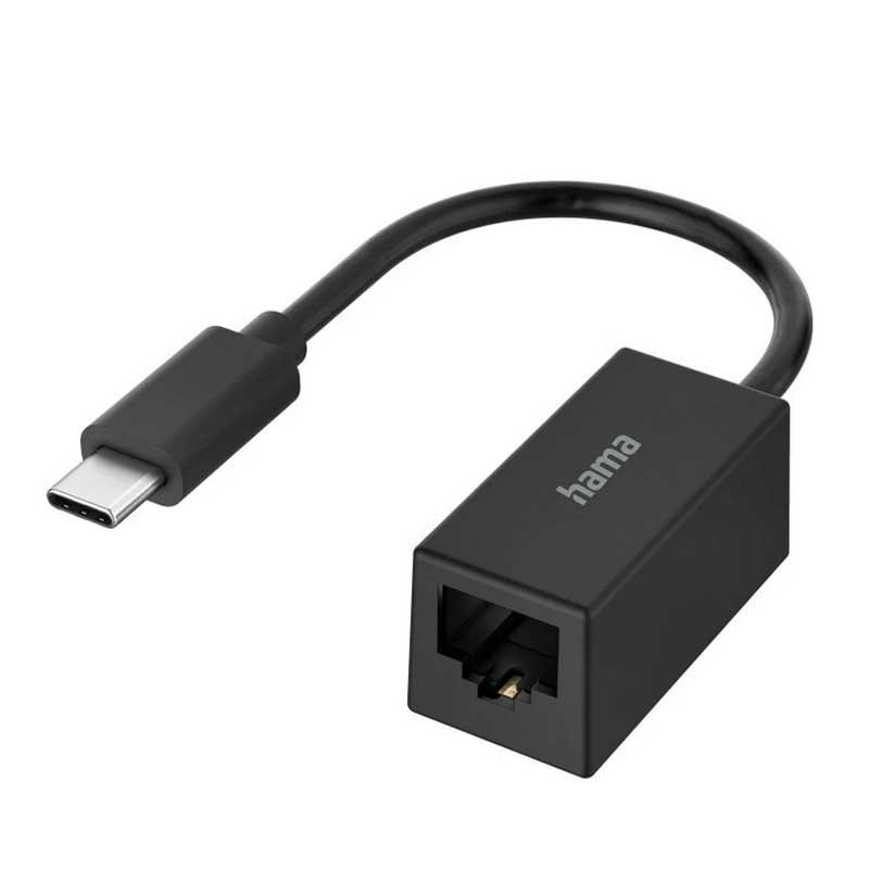 Adaptors | 200322 USB-C to ethernet adapter Black Adaptors Adaptors