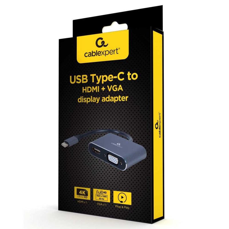 Adaptors | 2701042 USB C To Multiport Adapter Grey Adaptors Adaptors