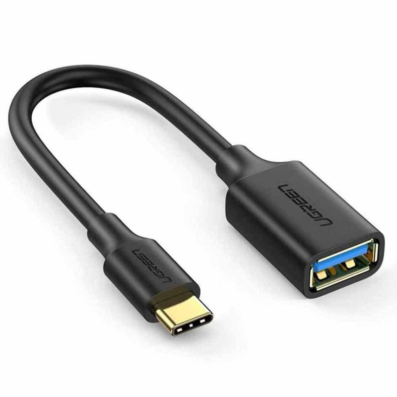 Adaptors | 30701 150 mm USB-C To USB-A Adapter Black Adaptors Adaptors