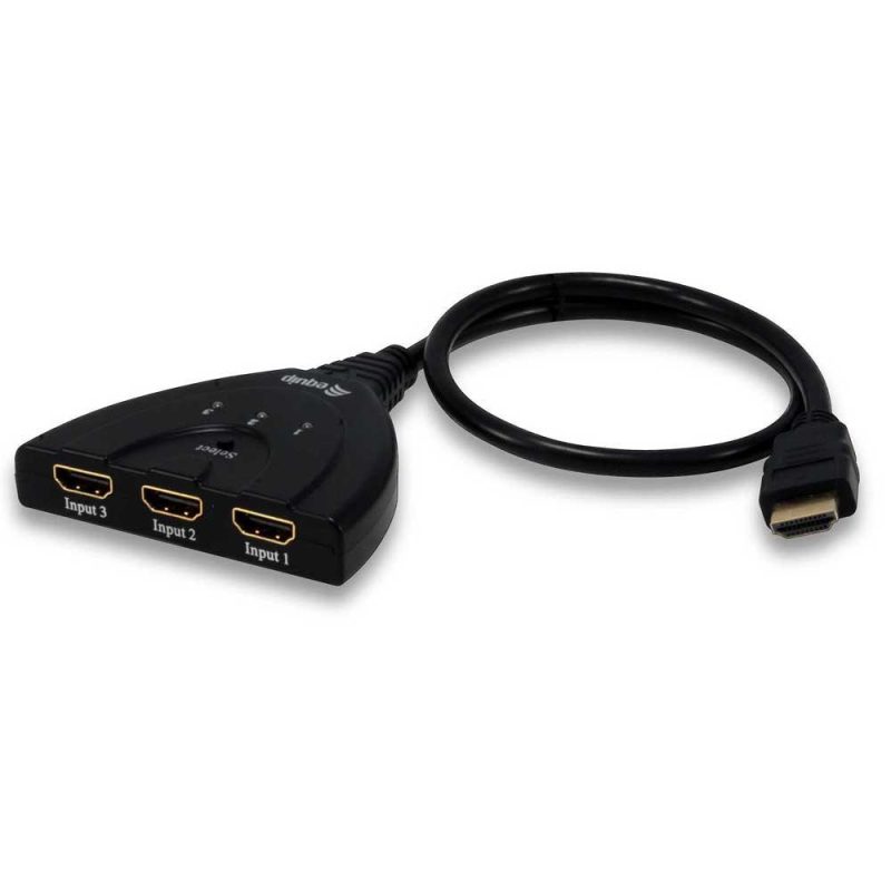 Adaptors | 332703 HDMI Switch Black Adaptors Adaptors