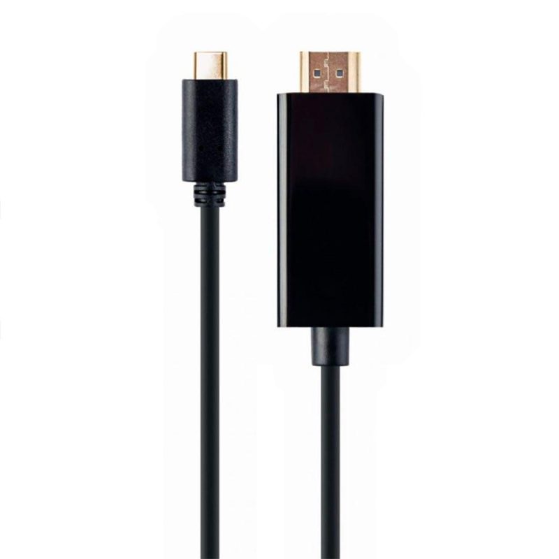 Adaptors | 4K 60Hz 2 m USB-C To HDMI Adapter Black Adaptors Adaptors