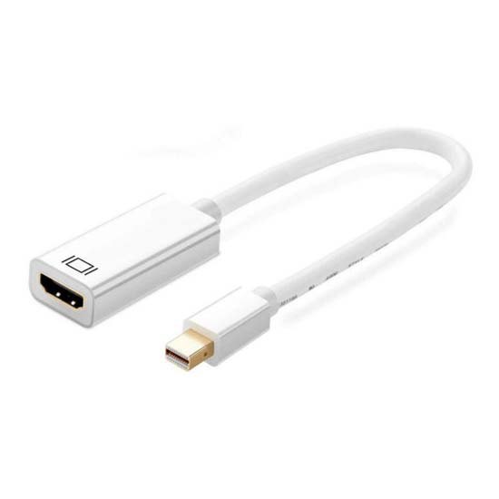 Adaptors | 4K Mini Displayport HDMI Adapter White Adaptors Adaptors