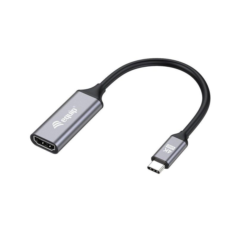 Adaptors | 4K USB-C To HDMI Adapter Black Adaptors Adaptors