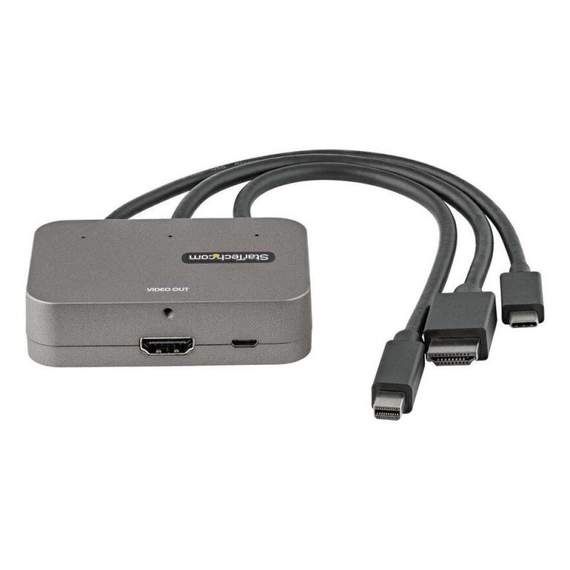 Adaptors | 4K USB-C To HDMI Adapter Black Adaptors Adaptors