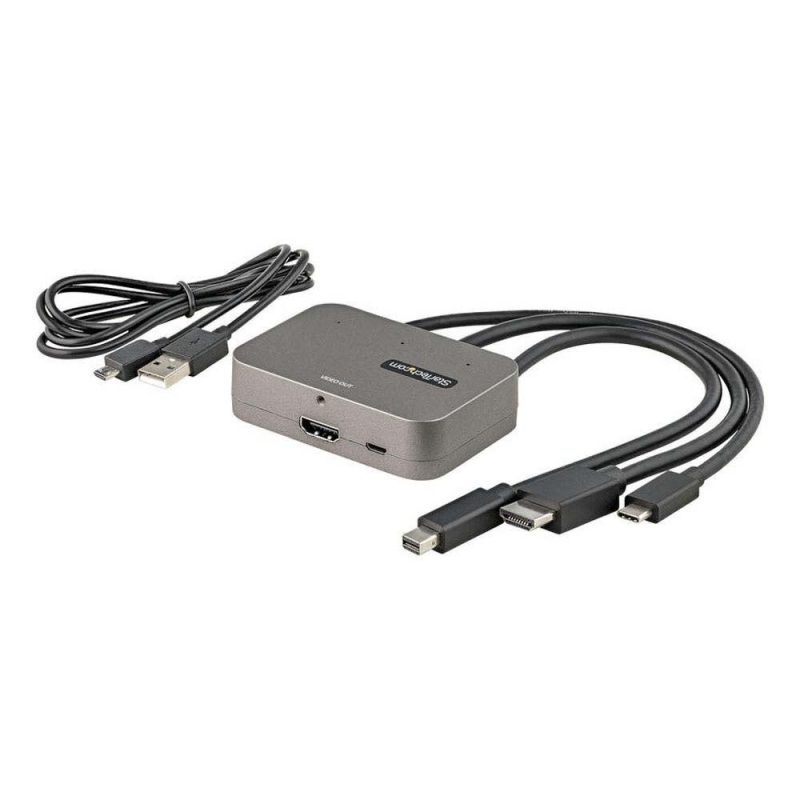 Adaptors | 4K USB-C To HDMI Adapter Black Adaptors Adaptors