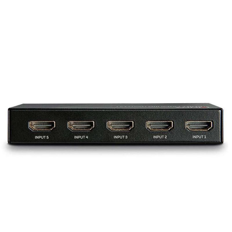 Adaptors | 5 Port HDMI Switch Black Adaptors Adaptors