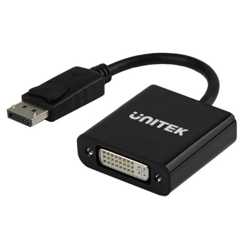 Adaptors | 5118AA DisplayPort To DVI Adapter Black Adaptors Adaptors