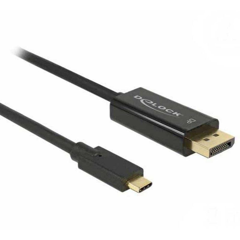 Adaptors | 85256 4K 60Hz USB-C To DisplayPort Adapter Black Adaptors Adaptors