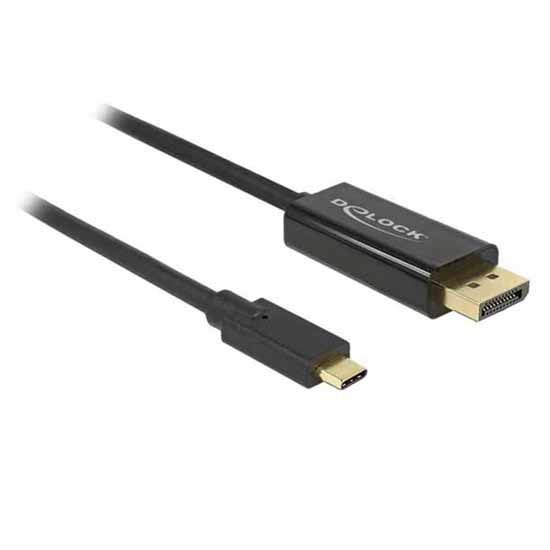 Adaptors | 85257 4K 60Hz 3 m USB-C To DisplayPort Adapter Black Adaptors Adaptors