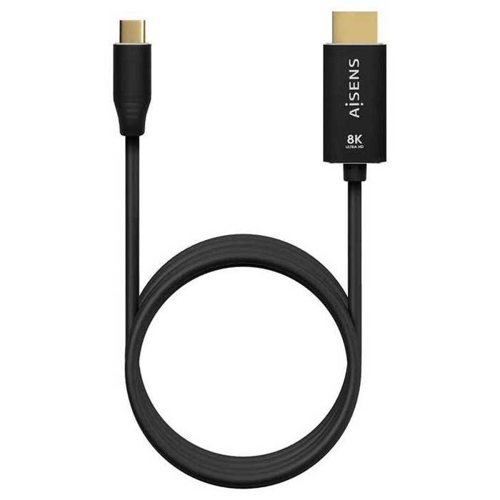 Adaptors | 8K 2 m USB-C To HDMI Adapter Black Adaptors Adaptors