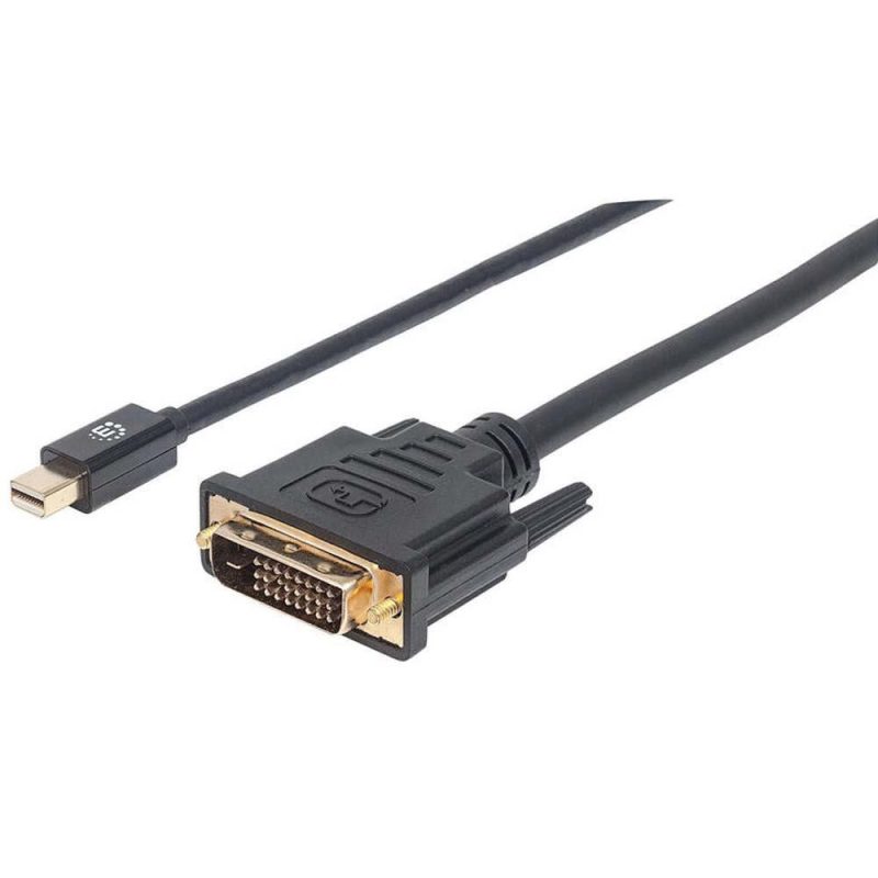 Adaptors | 900197568 1.8 m DisplayPort To DVI Adapter Black Adaptors Adaptors