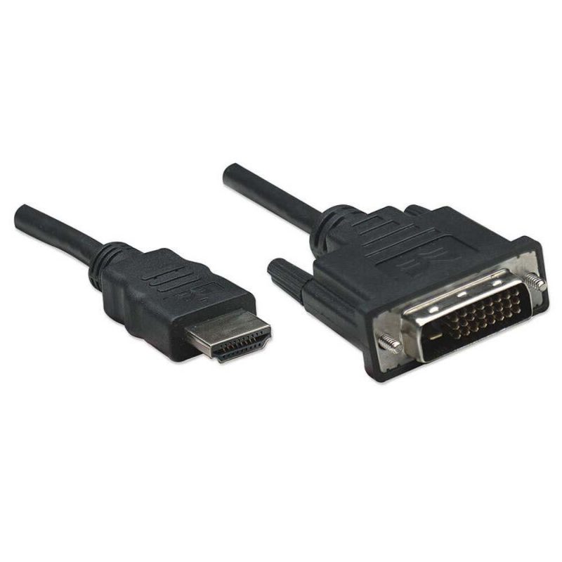 Adaptors | 900203027 1 m HDMI To DVI Adapter Black Adaptors Adaptors