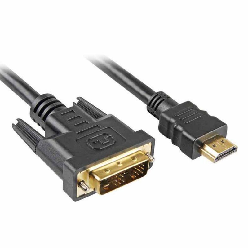 Adaptors | 900205360 2 m HDMI To DVI Adapter Black Adaptors Adaptors