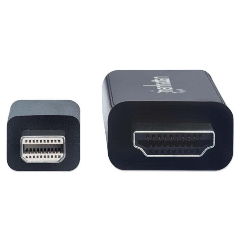 Adaptors | 901544187 1.8 m DisplayPort To HDMI Adapter Black Adaptors Adaptors