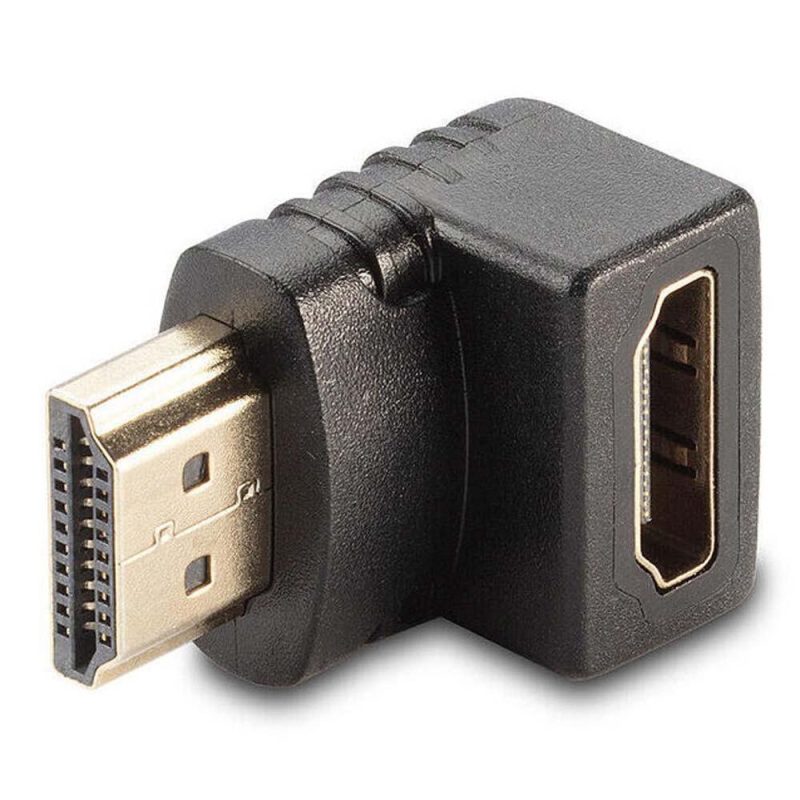 Adaptors | 90º HDMI Adapter Black Adaptors Adaptors