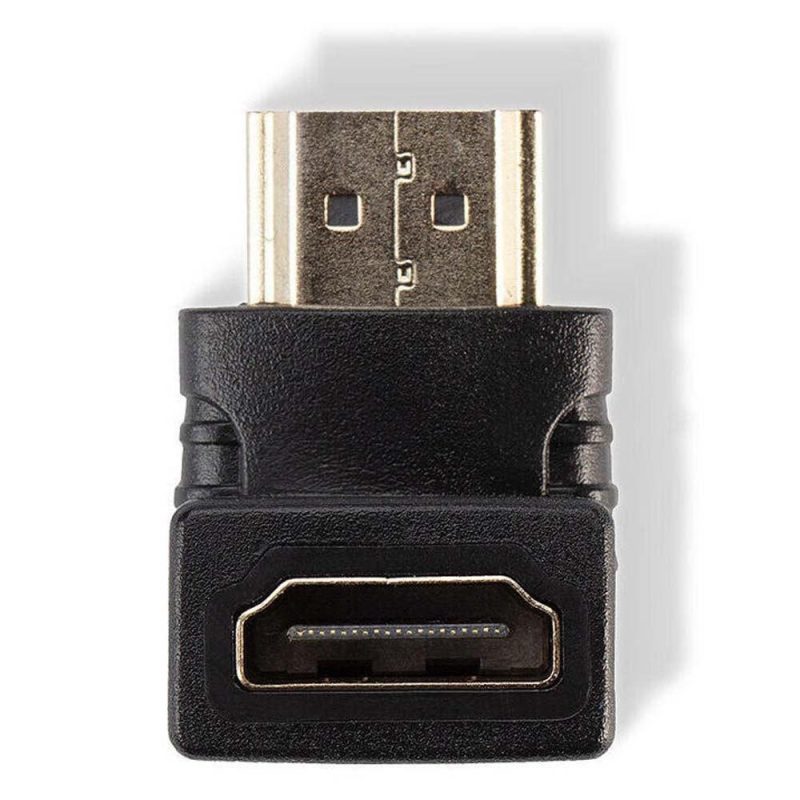 Adaptors | 90º HDMI Adapter Black Adaptors Adaptors