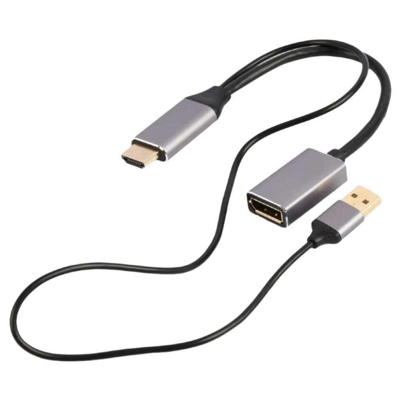 Adaptors | A-HDMIM-DPF-02 4K 2 m HDMI To DisplayPort Adapter Black Adaptors Adaptors