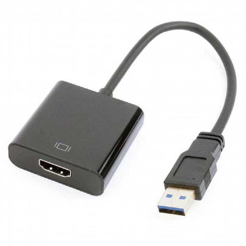 Adaptors | A-USB3-HDMI-02 USB-A To HDMI Adapter Black Adaptors Adaptors