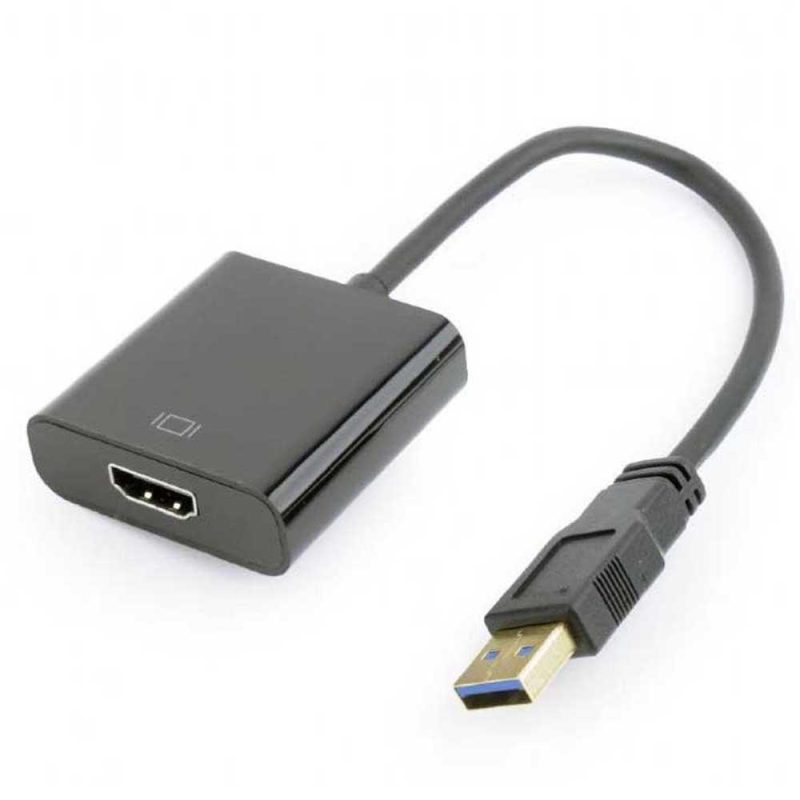 Adaptors | A-USB3-HDMI-02 USB-A To HDMI Adapter Black Adaptors Adaptors