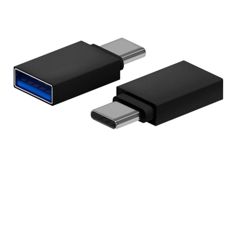 Adaptors | A108-0717 USB-C To USB-A Adapter Black Adaptors Adaptors