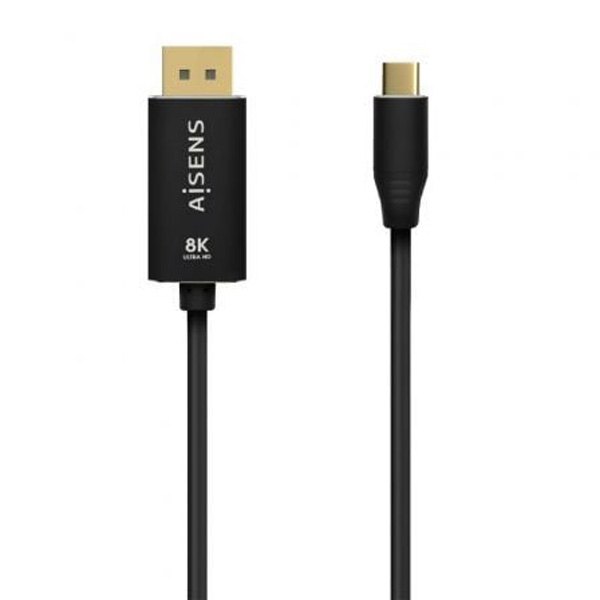 Adaptors | A109-0687 DisplayPort Usb C Adapter Black Adaptors Adaptors