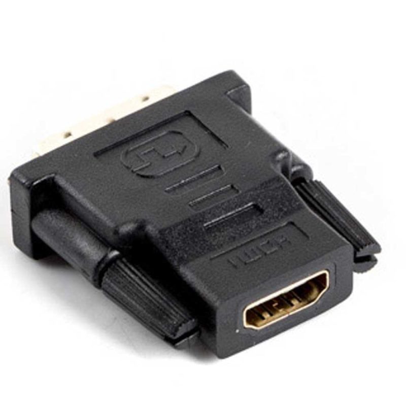 Adaptors | AD-0013-BK HDMI To DVI 24+1 M/F Adapter Black Adaptors Adaptors