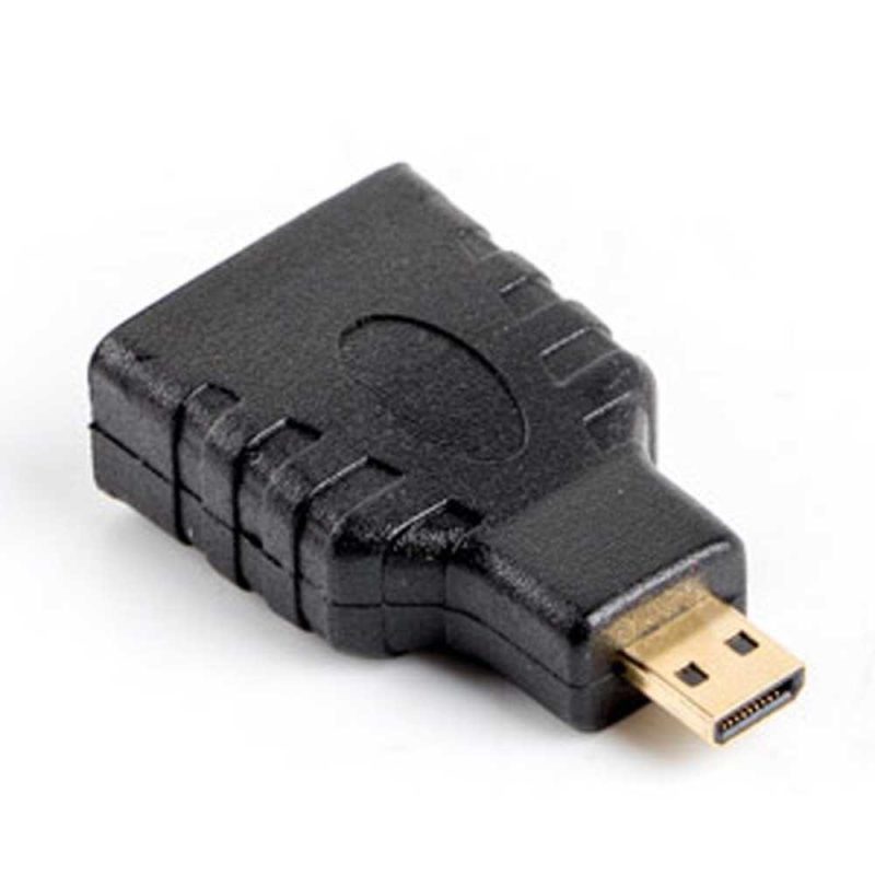 Adaptors | AD-0015-BK HDMI To Micro HDMI M/F Adapter Black Adaptors Adaptors