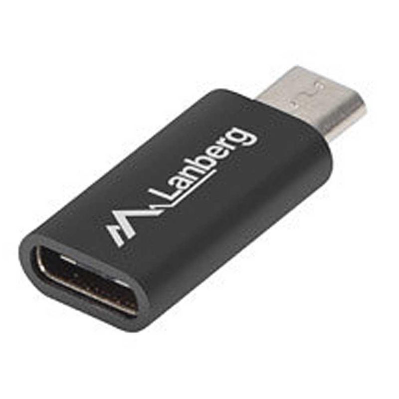 Adaptors | AD-UC-UM-01 USB-C To USB Micro B Adapter Black Adaptors Adaptors