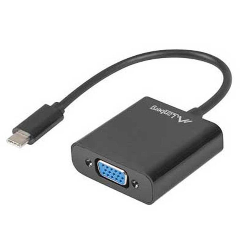 Adaptors | AD-UC-VG-01 USB-C To VGA Adapter Black Adaptors Adaptors