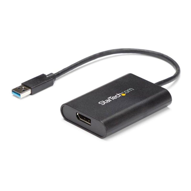 Adaptors | Adapter 4K 30Hz USB 3.0 To DisplayPort Black Adaptors Adaptors