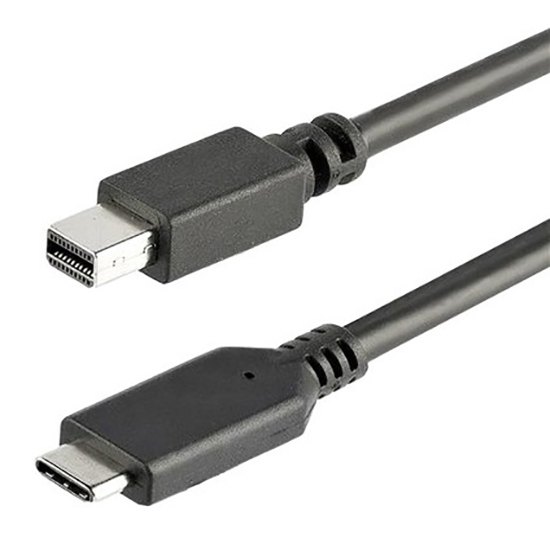 Adaptors | Adapter Cable-USB-C to mDP-4K 60Hz Black Adaptors Adaptors