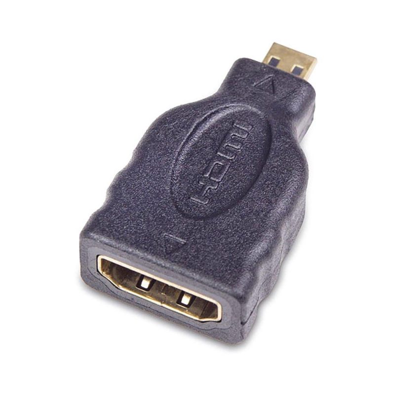 Adaptors | Adapter Micro HDMI M-HDMI H Black Adaptors Adaptors