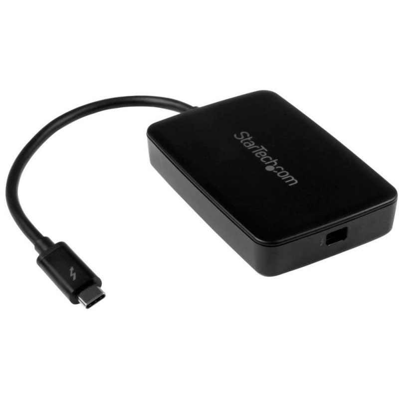 Adaptors | Adapter-Thunderbolt 3 to Thunderbolt Black Adaptors Adaptors