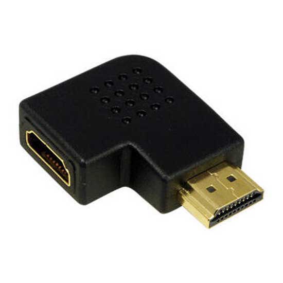 Adaptors | AH0008 Angled HDMI Adapter Black Adaptors Adaptors