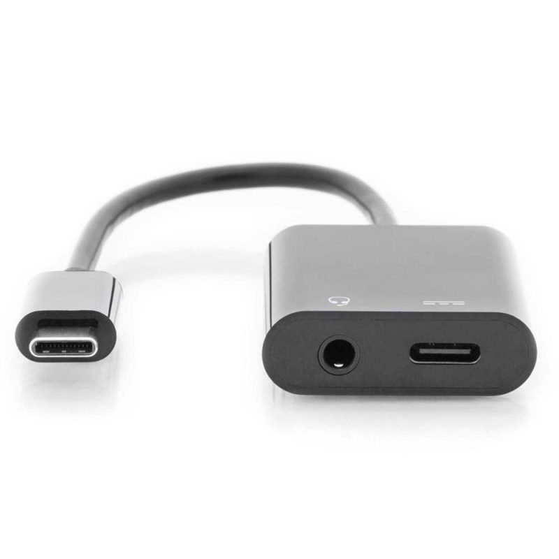 Adaptors | AK-300400-002-S 3.5 mm USB-C To Jack Adapter Grey Adaptors Adaptors