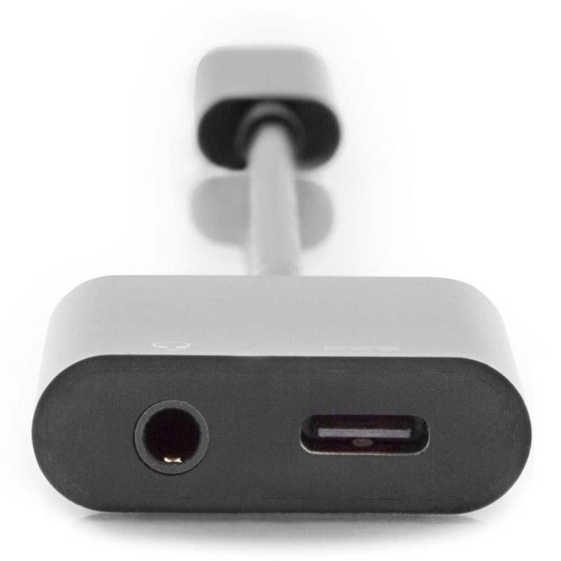 Adaptors | AK-300400-002-S 3.5 mm USB-C To Jack Adapter Grey Adaptors Adaptors