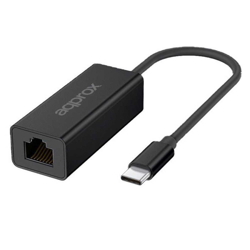 Adaptors | APPC57 USB-C To RJ45 Adapter Black Adaptors Adaptors