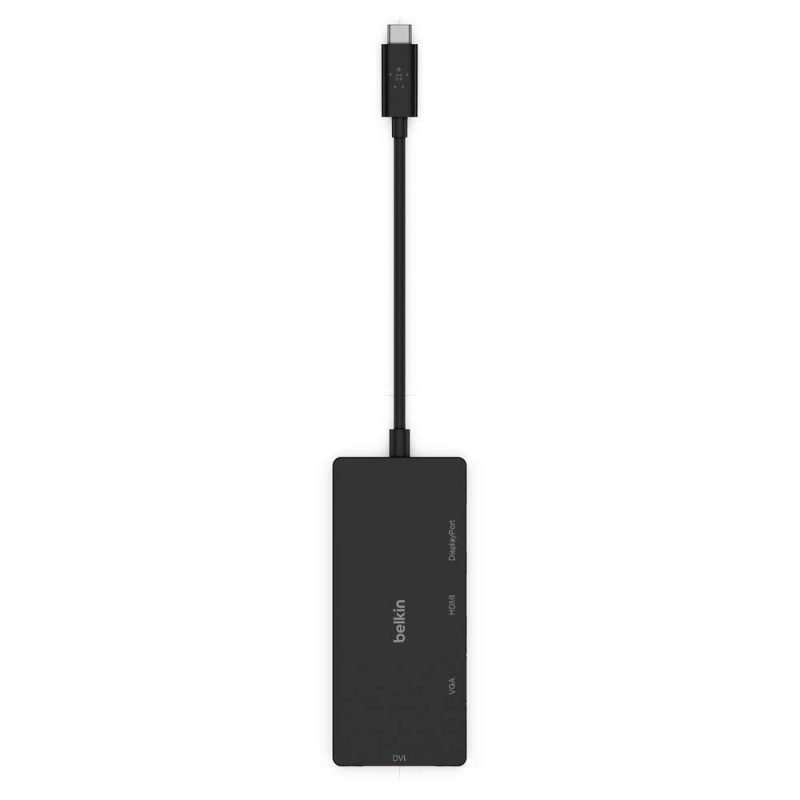 Adaptors | AVC003btBK USB-C Multiport Adapter Black Adaptors Adaptors