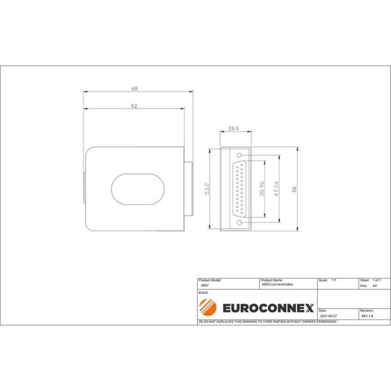 Adaptors | DB15 Connector Female Black Adaptors Adaptors