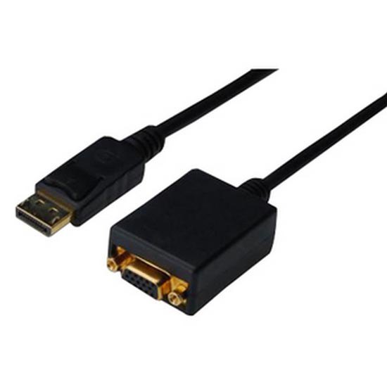 Adaptors | Digitus DisplayPort 15 cm Adapter Black Adaptors Adaptors