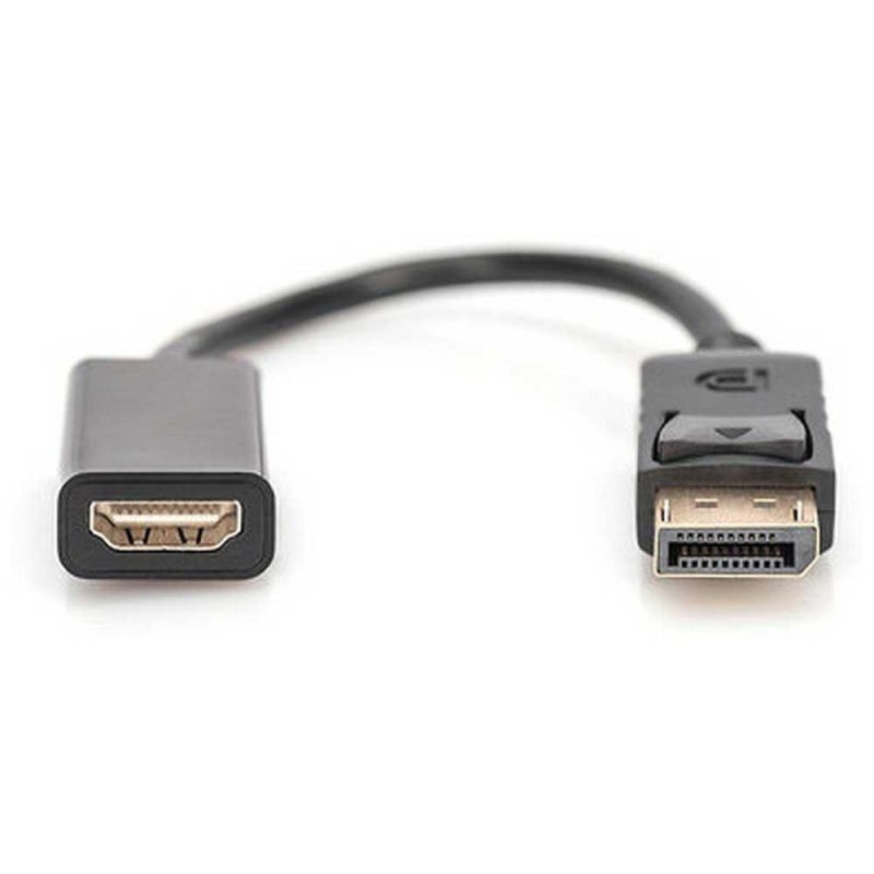 Adaptors | Digitus DisplayPort Adapter Black Adaptors Adaptors