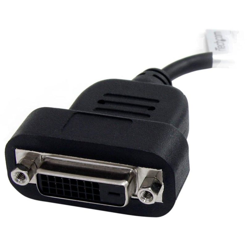 Adaptors | DisplayPort to DVI Adapter Active Black Adaptors Adaptors