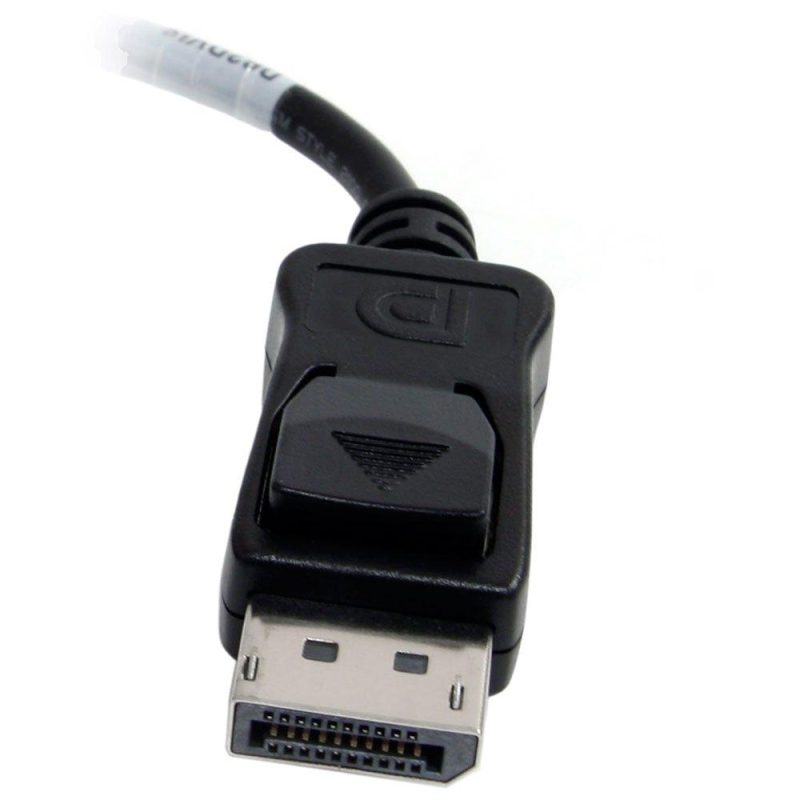 Adaptors | DisplayPort to DVI Adapter Active Black Adaptors Adaptors