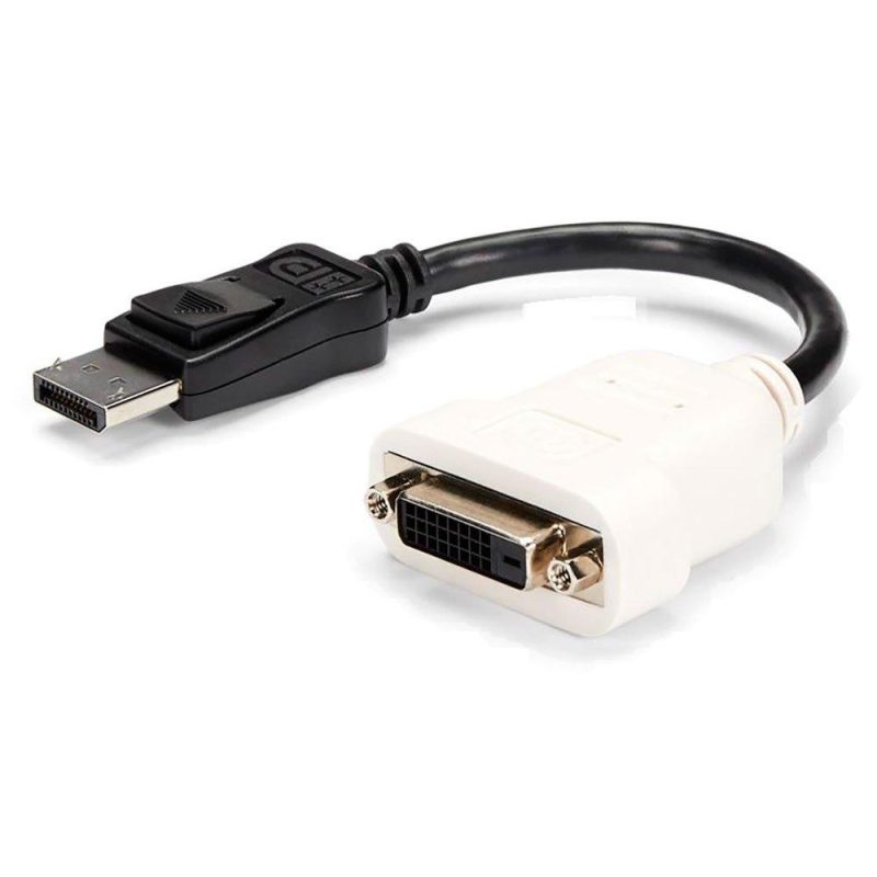 Adaptors | DisplayPort to DVI Adapter Black Adaptors Adaptors